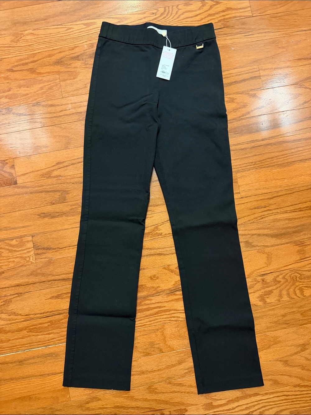 Lilly Pulitzer Black Straight-Leg Trousers
